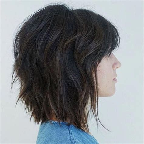 25 photos that will inspire you to get a shag haircut without bangs