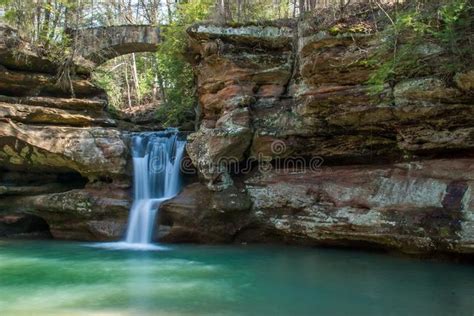 hocking hills state park in ohio beautiful waterfall a tranquil scene at the lo sponsored