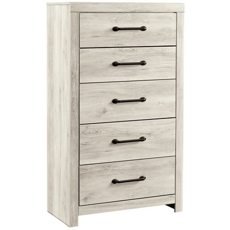 Signature Design By Ashley Cambeck Rustic 5 Drawer Chest Rifes Home