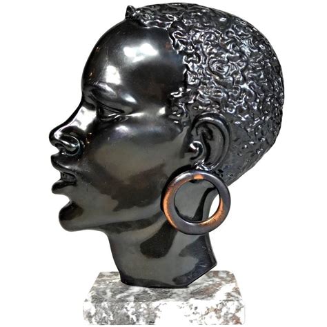 Large Scale Vintage African Beaded Head Sculpture At 1stdibs African