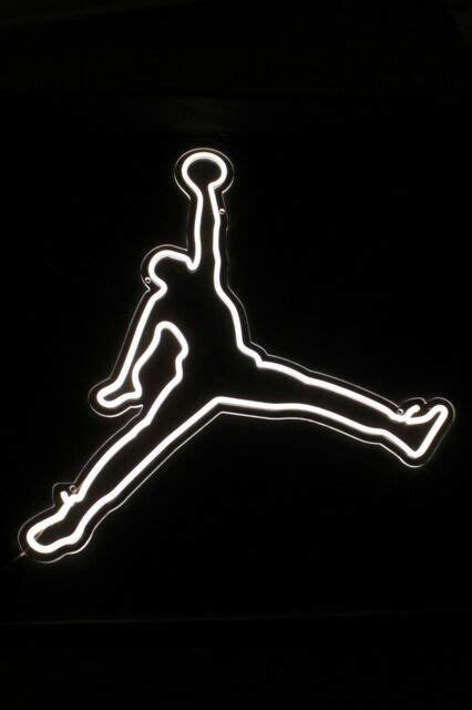 Jordan Jumpman 23 Led Neon Light Sign 50 Cm Ebay