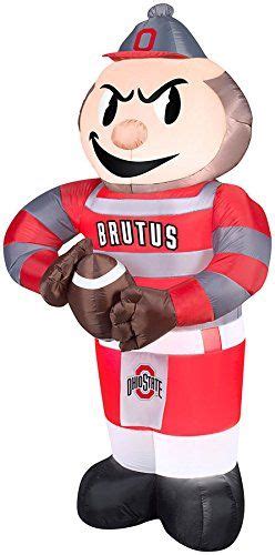 Gemmy Airblown Inflatable Ohio State Brutus Buckeye Mascot Indoor