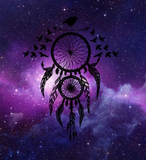Download Dream Catcher Galaxy Purple Wallpaper Image By Bobbym On By