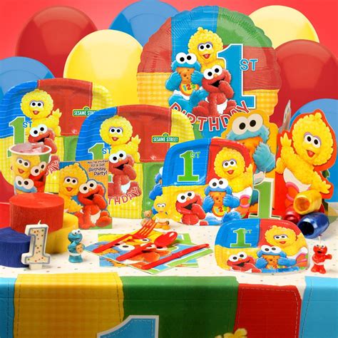 Image Detail For Cheap Sesame Street Beginnings 1st Birthday Deluxe