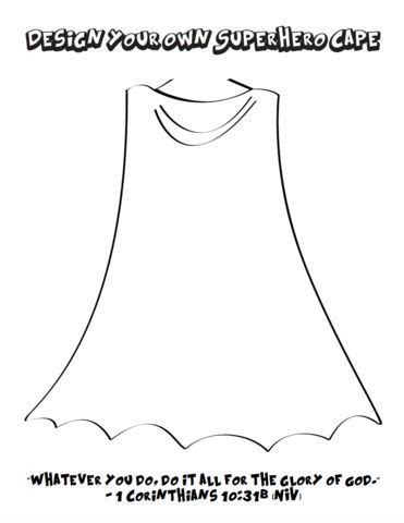 Choose your hero and their superpowers in this game! Design Your Own Superhero Cape and Shield Coloring Pages ...