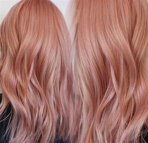 25 Bästa Peach Hair Idéerna På Pinterest Färgat Hår