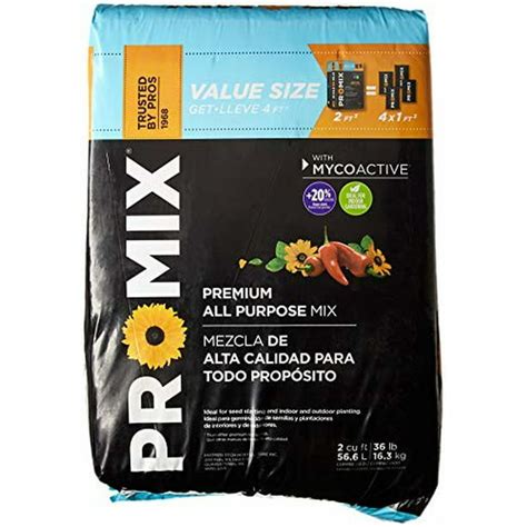 Premier Horticulture Pro Mix Premium All Purpose Mycoactive Mix 2 Cu