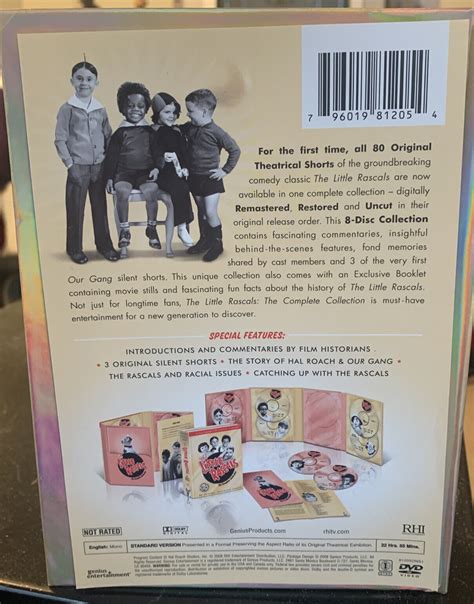 the little rascals the complete collection 8 disc set dvd 796019812054 ebay