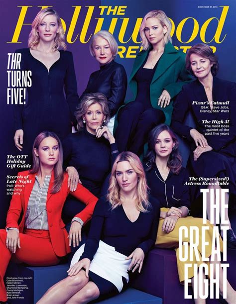 The Hollywood Reporter Actress Roundtable November 2015 Cover Film 4