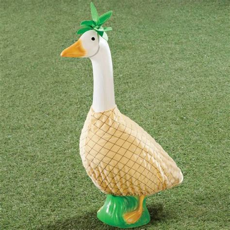 Pineapple Goose Outfit Goose Costume Porch Goose Duck Pins Goose