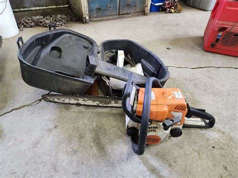 Stihl Ms180c Chainsaw Tested And Works Fragodt Auction And Real