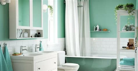 Incorporez des nuances plus foncées à l'aide des. Quelle peinture choisir pour la salle de bains ? - M6 Deco.fr