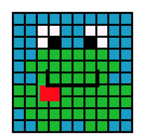 My Little Green Frog Pixel Art Maker