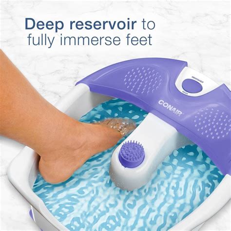 conair foot bath with vibration fb3amp pedicure spa set toe touch control 110v shopee