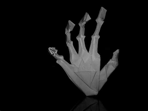 Origami Hand By Yarin108 On Deviantart