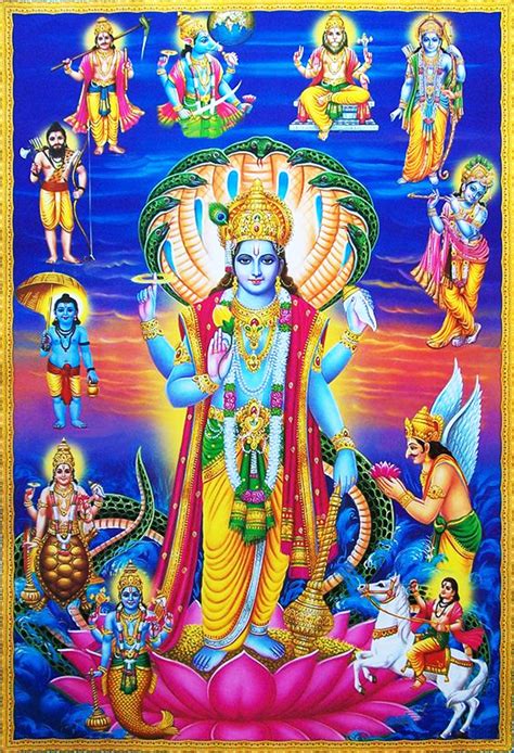 Vishnu Art Vishnu God Lord Vishnu Vishnu Illustration Vishnu Avatar