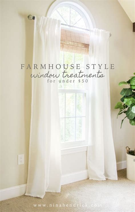 27 Farmhouse Chic Window Treatments Best Farmhousestation