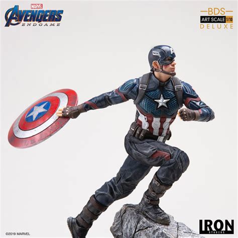 Avengers Endgame Captain America Battle Diorama Deluxe Figurky A