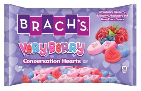 Brachs Very Berry Conversation Hearts 7 Oz Kroger