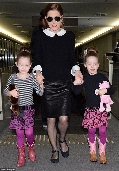 lisa marie presley and her twin daughters japanese adventure