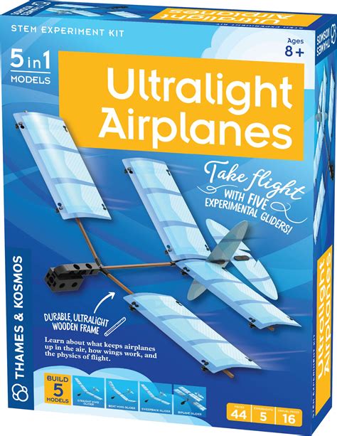 Buy Thames & Kosmos Ultralight Airplanes STEM Experiment Kit | Build 5