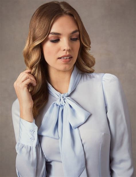 Pin By Pete Roscoe On Bows Bow Blouse Fashion Satin Blouse