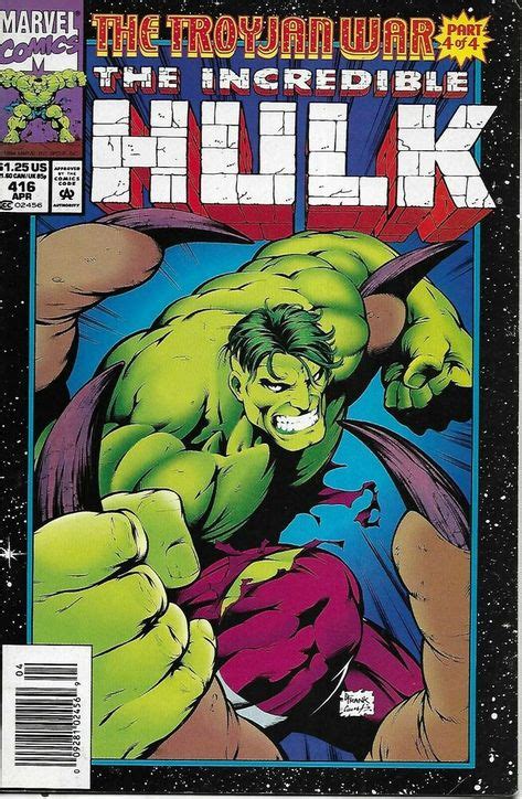 The Incredible Hulk Comic Issue 416 Modern Age First Print 1994 David