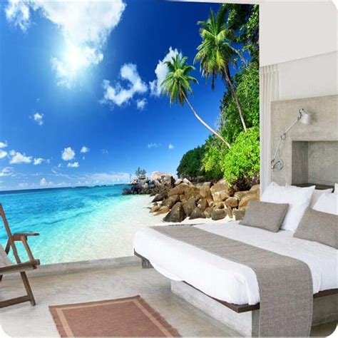 Beautiful Beach Master Bedroom Ideas Beach Mural Beach Wallpaper My Xxx Hot Girl