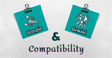 Scorpio And Gemini Compatibility Compatible Zodiac Signs Gemini