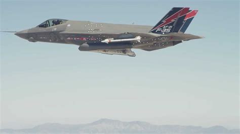 First F 35a Weapons Release Youtube
