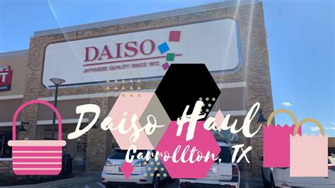 Daiso Haul Japanese Store Carrollton Texas Youtube