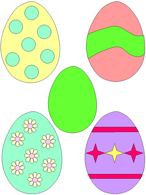 Get cute and crafty this easter with these free easter egg printables! Crafts - Paper Plate Easter Egg Basket