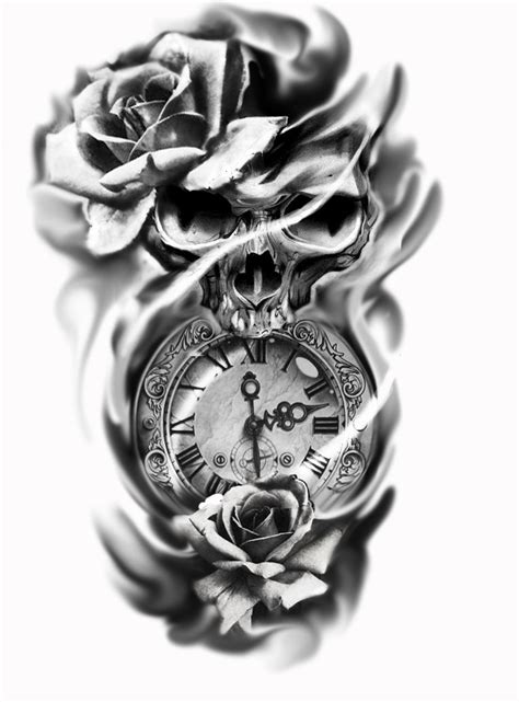This is a stunning vintage looking tattoo. tattoo | Watch tattoos, Clock tattoo, Watch tattoo design
