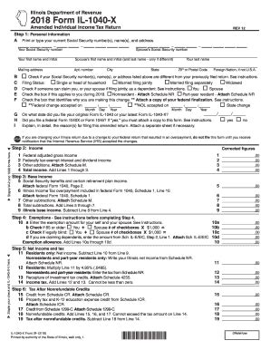 Cigna offers individual and family health insurance plans in az, co, fl, il, ks, mo, nc, tn, ut, and va. 2018-2020 Form IL DoR IL-1040-X Fill Online, Printable, Fillable, Blank - PDFfiller