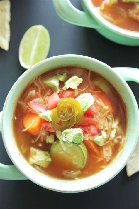 Mexican Vegetable Soup Vegan Recipe Vegan Vegetable Soup Mexican