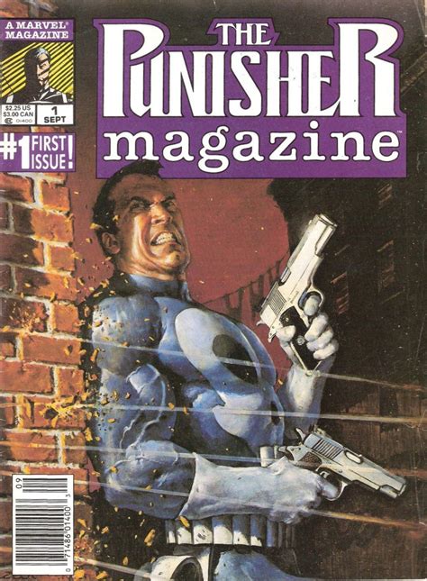 Punisher Magazine Vol 1 1 Marvel Database Fandom