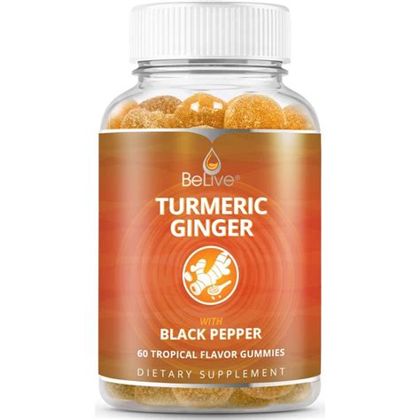 BeLive Turmeric Ginger With Black Pepper Joint Support Pain Relief