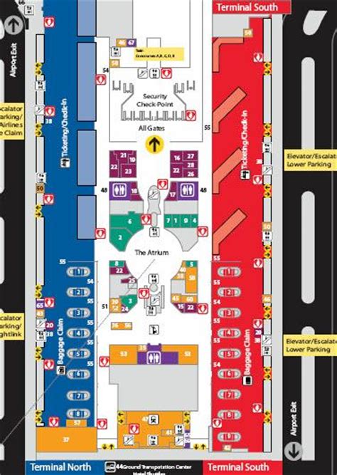 Dfw Airport Terminal E Map Dibandingkan