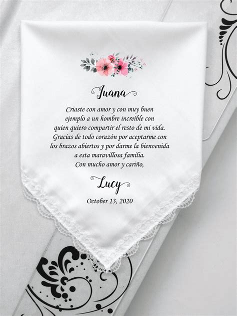 Check spelling or type a new query. Spanish Verses For Mother Of Groom-Personalized Printed ...