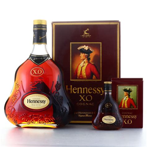 Hennessy Xo Cognac With Miniature Whisky Auctioneer