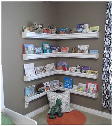 Inspiration for children and baby rooms. DIY Shelves for Nurseries and Kids' Rooms