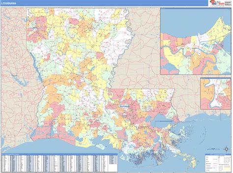 Louisiana Demographic Maps