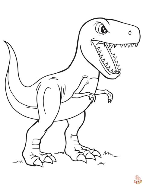 Einzigartig Malvorlagen Dinosaurier T Rex Dinosaur Coloring Pages The