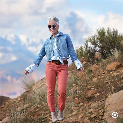 Denim Blue Most Flattering Colors To Wear With Gray Hair Its Rosy