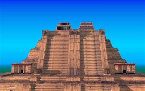 Aztecs Templo Mayor Shrines Tlaloc Huitzilopochtli Free Image From Needpix Com