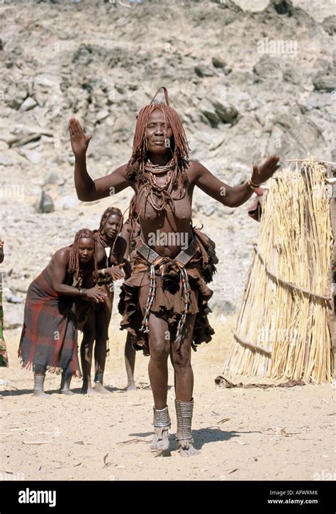 people women namibia himba women dancing additional rights clearance info not available