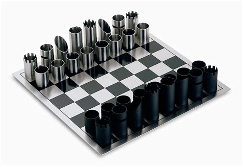 1'' h x 17'' w x 17'' l. Design Chess | Metal chess set, Modern chess set, Chess game