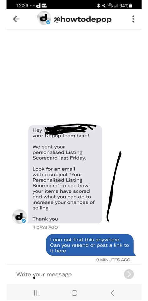 Listing Scorecard??? : r/Depop