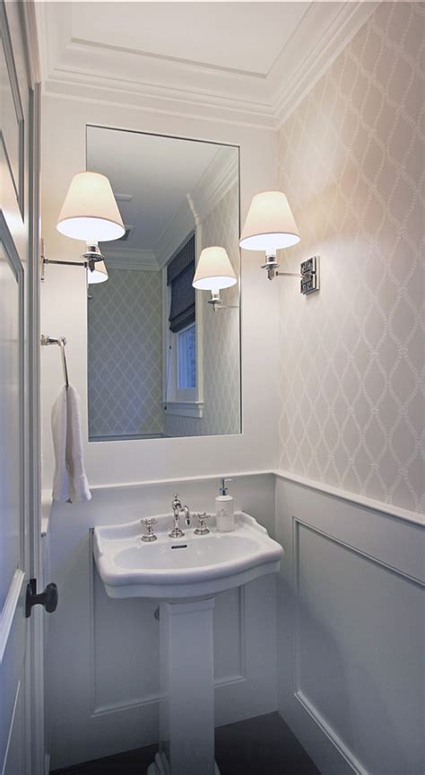 Free Download Powder Room Beautiful Powder Room With Wallpaper