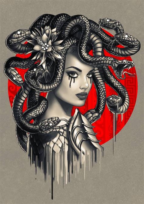 art print medusa art and collectibles prints jan